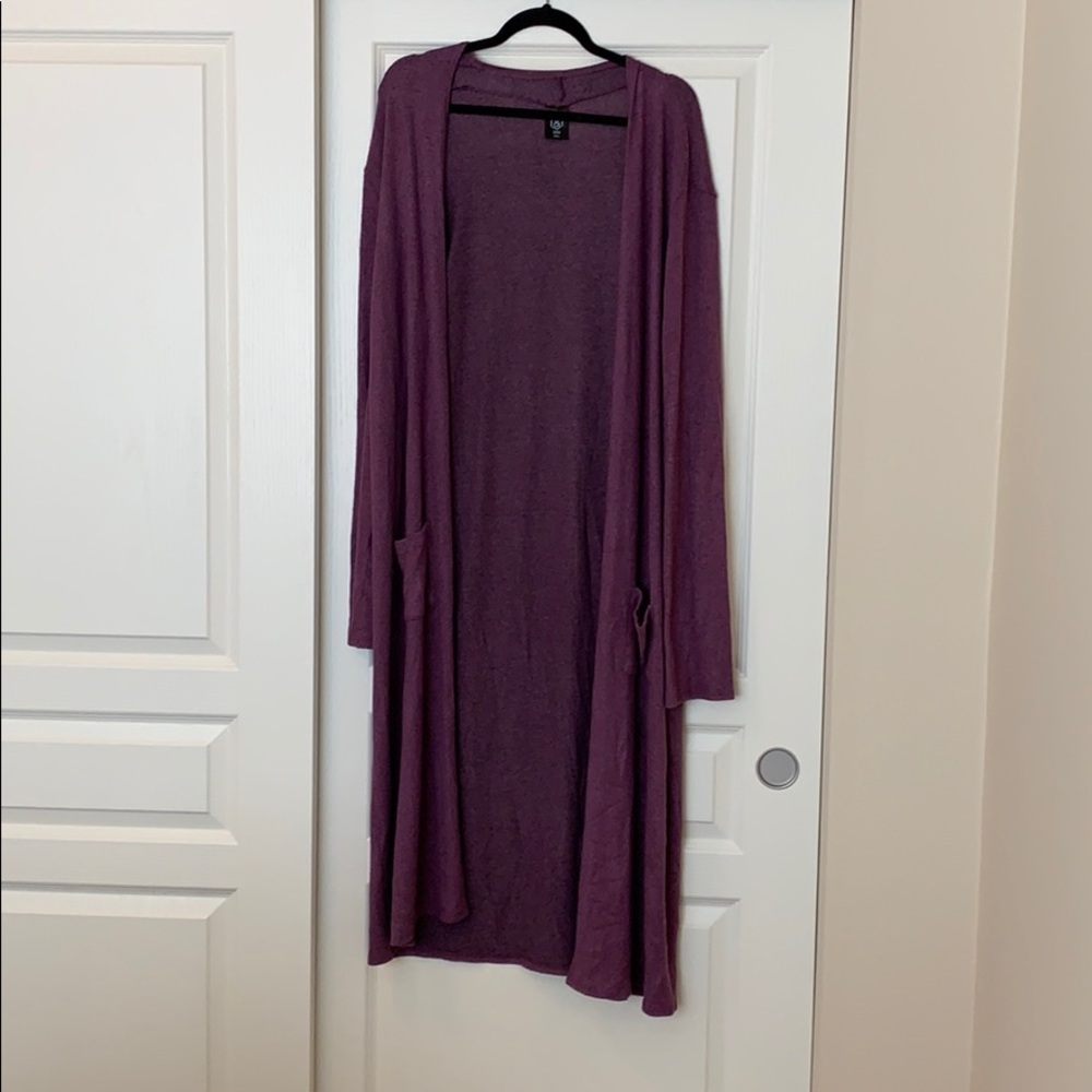 Agnes and Dora Purple Duster XXL